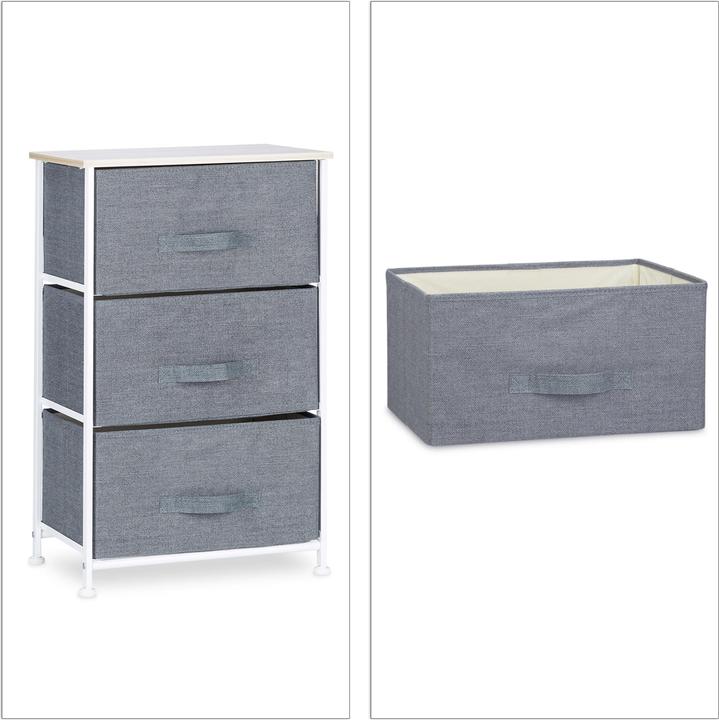 Immagine prodotto Relaxdays Mobiletto con cassetti diverse varianti (45 x 30 x 73 cm)