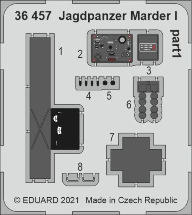 Image du produit Eduard Char de chasse Marder I pour Tamiya