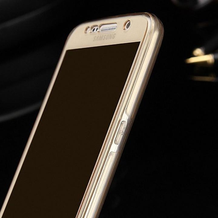Produktbild König Design Huawei Ascend G620s Full Body 360 Silikon Schutzhülle Handyhülle Case Hülle Gold (Huawei Ascend G620s)