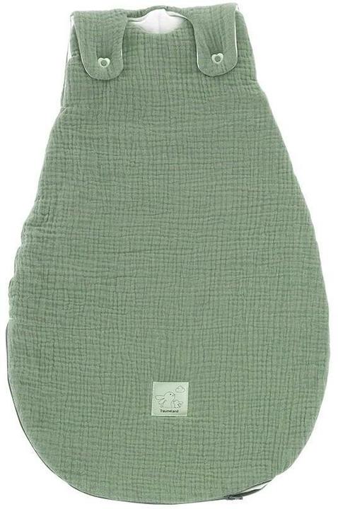 Produktbild Träumeland Schlafsack LIEBMICH Musselin salbei grün (56 cm, 2.5 TOG, Ganzjahr)