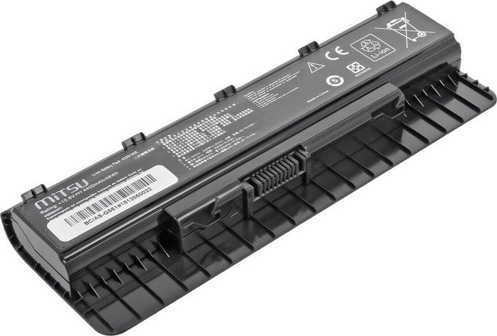 Image du produit Mitsu BATTERY BC/AS-G551 (ASUS 4400 MAH 49 WH) - Batterie (1 cellules, 4400 mAh)
