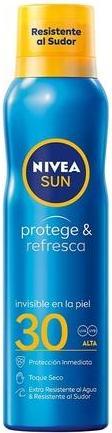 Produktbild NIVEA Sun protect and refresh unsichtbares Sonnenspray SPF-30 extra wasserfest 200ml (Sonnenspray, SPF 30, 200 ml)