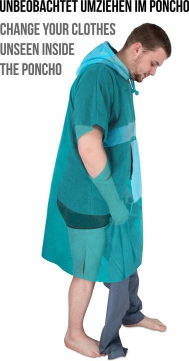 Actual product image Normani Bathrobe Surfer Poncho (L, XL, S/M)