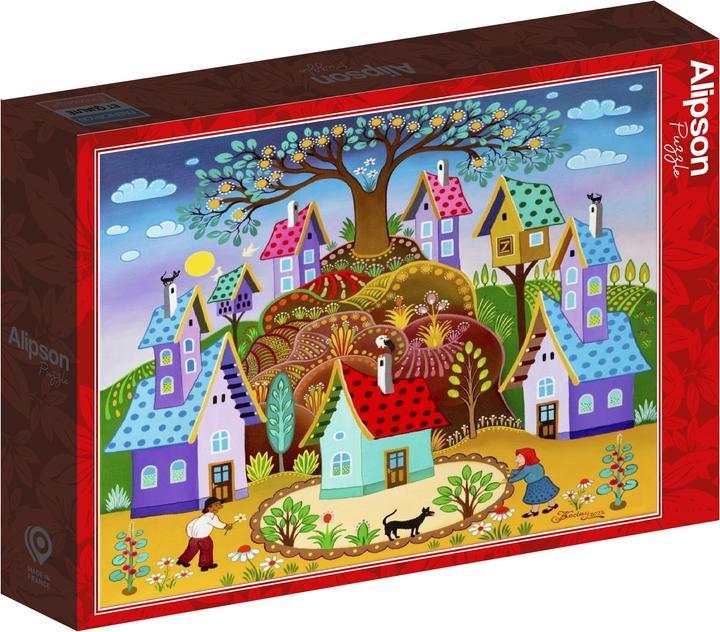Produktbild Alipson Puzzle Puzzle 1000 pieces Magical Community Garden (1000 Teile)