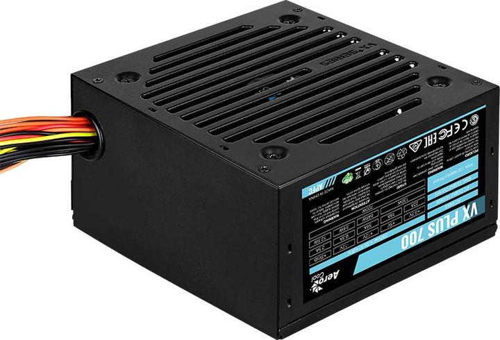 Image du produit AeroCool VX PLUS 700 Bloc d'alimentation 700 W 20+4 broches ATX ATX noir (700 W)