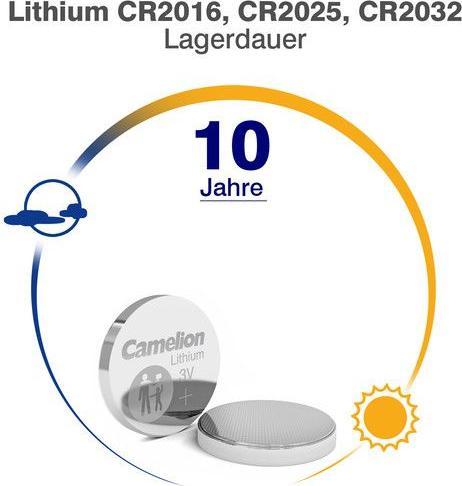 Image du produit Camelion Lithium Mix Set CR2016, CR2025, CR2032 (6 pcs, CR2032, CR2016, CR2025, 210 mAh)