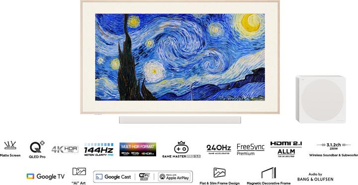 Image du produit TCL 55A300 PRO NXTVision (55A300 PRO) (55", QLED, 4K, 2024)