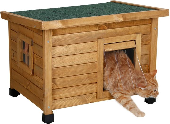 Produktbild Kerbl Katzenhaus Rustica (Hund, Katze)