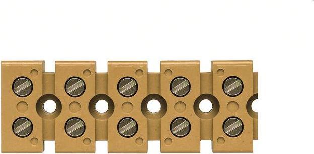 Produktbild Weidmüller Klemmleiste 5p bg 41A 0,5-6qmm Duropl 7906250000