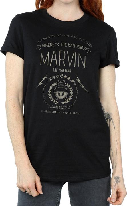 Immagine prodotto Looney Tunes Marvin The Martian Where's The Kaboom Maglietta Ampia Donna (XL)