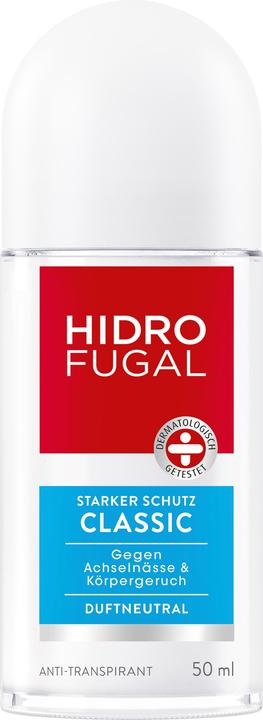 Hidrofugal Anti-Transpirant Classic Roll on (Roll-on, 50 ml)