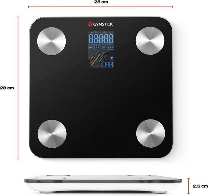 Actual product image Gymstick Intelligente Körperwaage (180 kg)