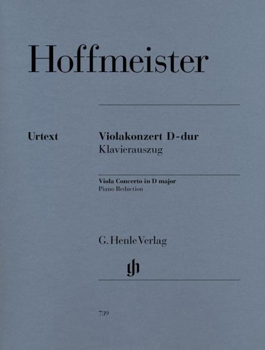 Produktbild Violakonzert D-dur (Englisch, Französisch, Norbert Gertsch, Julia Ronge, Franz Anton Hoffmeister, 2003)