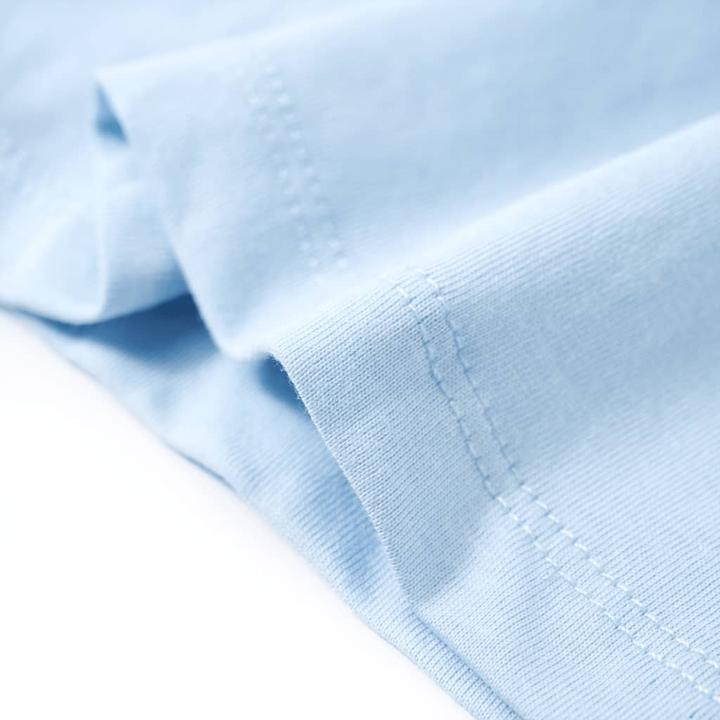 Immagine prodotto VidaXL Maglietta da bambino azzurro 140,Materiale: 100 % cotone,Colore (140)