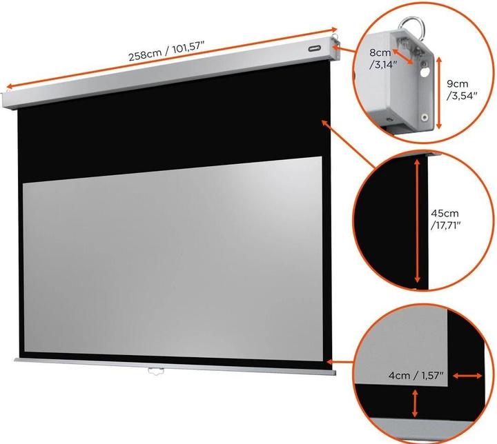 Actual product image Celexon Rollo Professional Plus, 16:10 (111.42", 16:10)