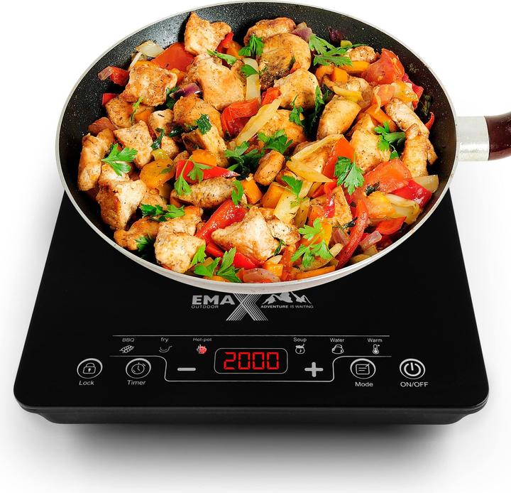 Produktbild EMAX Outdoor ADVENTURE IS WAITING Induktionskochplatte
