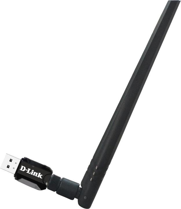 Produktbild D-Link DWA-137, Cablato, USB, WLAN, Wi-Fi 4 (802.11n), Nero (USB)