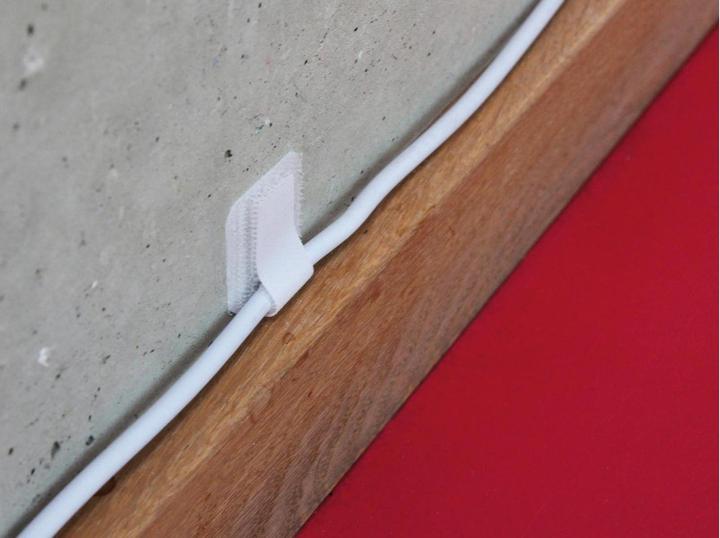Immagine prodotto Label-the-cable Supporto per cavi in velcro (Fascette in plastica, 90 mm, 50 pz.)