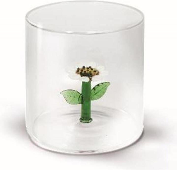 Image du produit Easy Life Verre en borosilicate 250 ml Pâquerette (0.25 l)