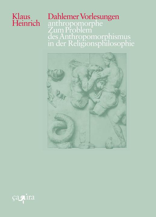 anthropomorphe (Deutsch, Klaus Heinrich, Wolfgang Albrecht, Hans-Albrecht Kücken, Rüdiger Hentschel, Irene Tobben, 2020)