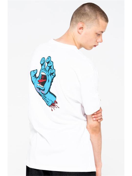 Actual product image Santa Cruz Screaming Hand Chest T-Shirt (L)