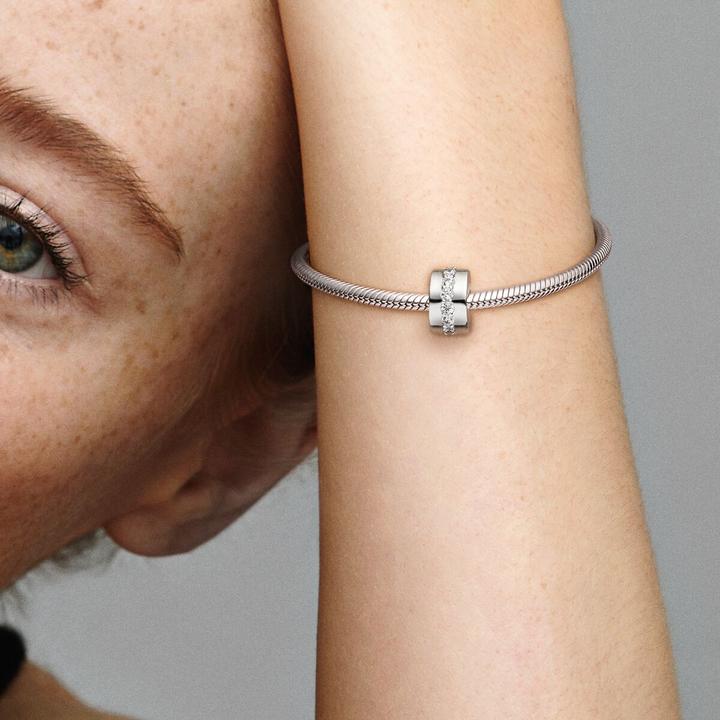 Productafbeelding Pandora Glanzend lint (Zilver)