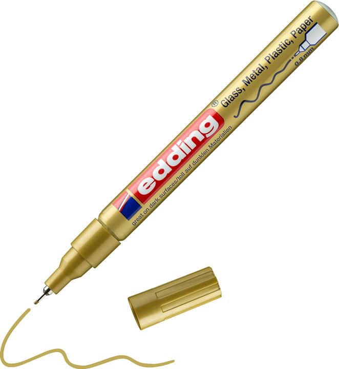 Actual product image Edding 780 Gloss paint marker (Gold, 0.80 mm, 1 x)