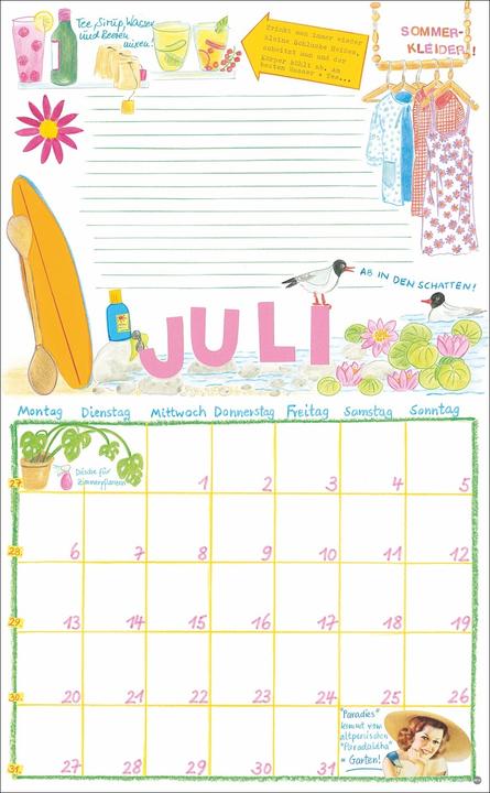 Image du produit Gabi Kohwagner Mein persönlicher Kalender 2026 (Couverture rigide, Allemand)
