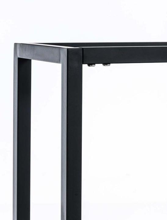 Produktbild Swisshandel24 Kaminholzständer Hetta 25x60x100 cm, schwarz (25 x 60 x 100 cm)