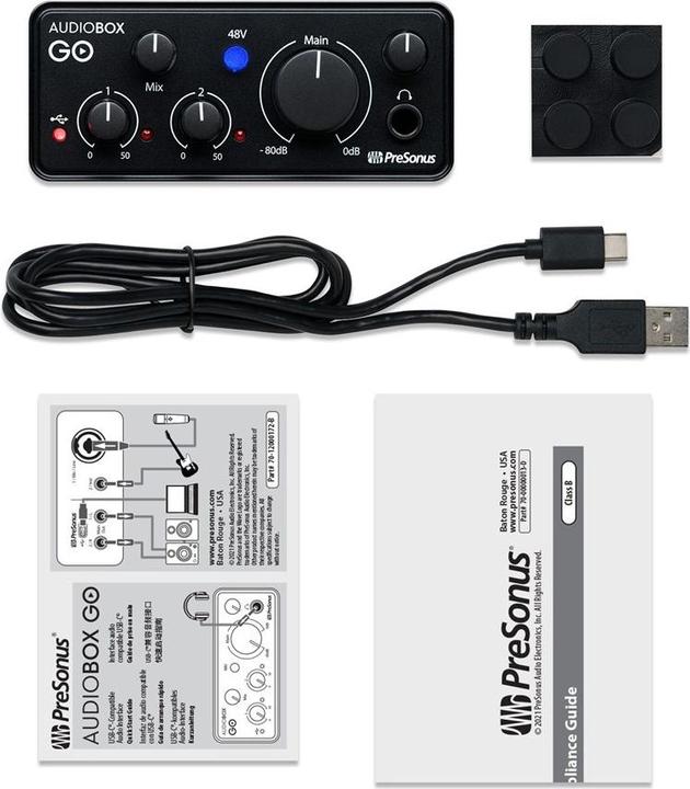 Actual product image PreSonus AudioBox GO (USB)