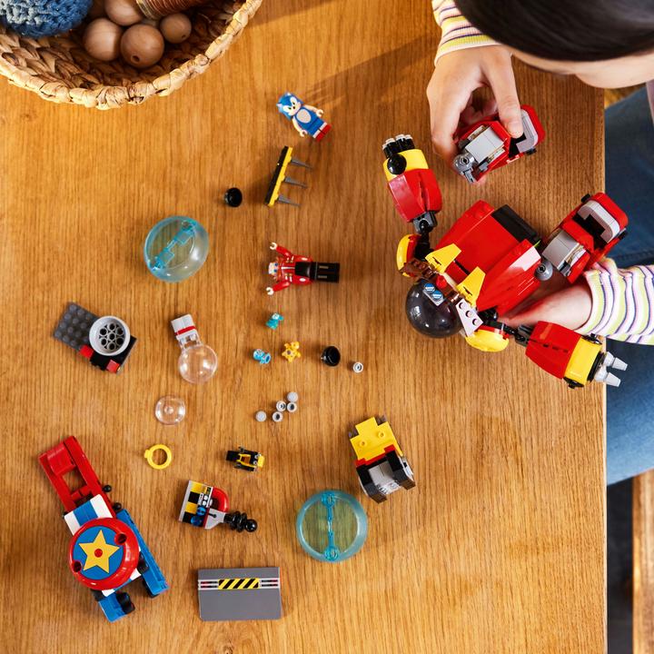 Produktbild LEGO Sonic vs. Dr. Eggmans Death Egg Robot (76993, LEGO Sonic)