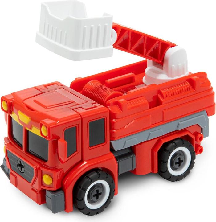 Actual product image Toi-Toys Roboforces change robot fire engine