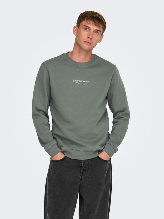 Produktbild Only & Sons Onscurated Reg Crew Neck Sweat Noos (M)