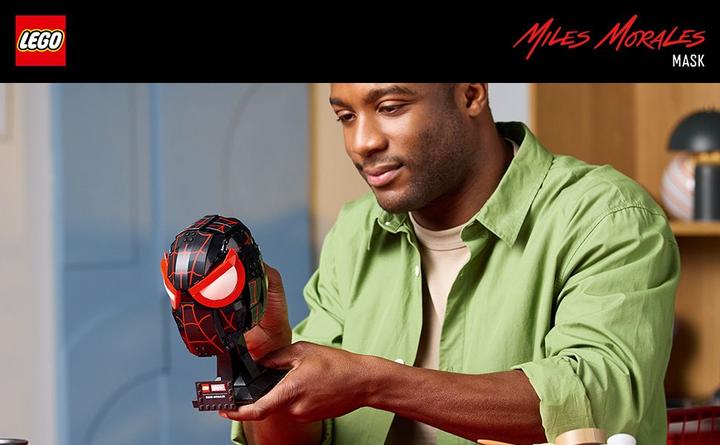 Produktbild LEGO Miles Morales' Maske (76329, LEGO Marvel)