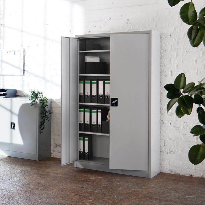 Actual product image tectake Filing cabinet (90 x 40 x 180 cm)