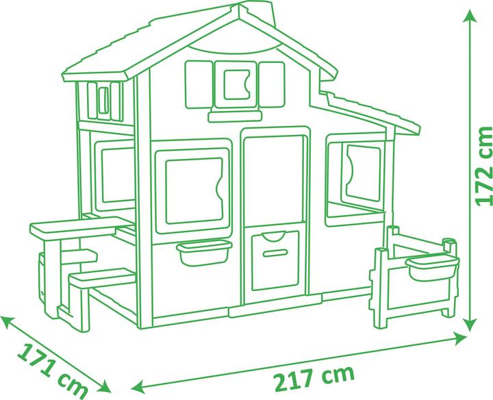 Produktbild Smoby Friends Haus mit Garten