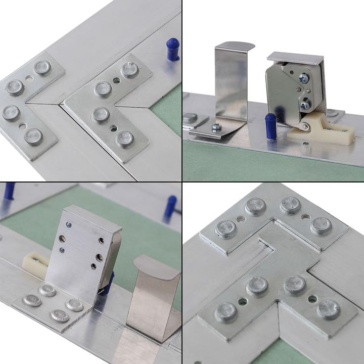 Actual product image Wiltec Access Panel Inspection Revision Door 20x25cm Aluminum Frame Hoist Drywall