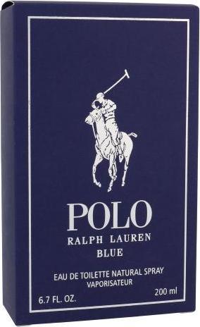 Actual product image Ralph Lauren polo blue (Eau de toilette, 200 ml)