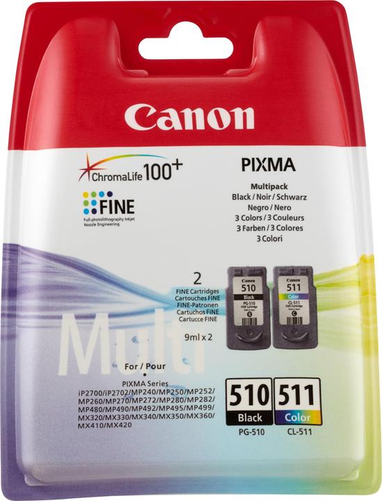 Image du produit Canon PG-510/CL-511 Multipack (Color, CF)