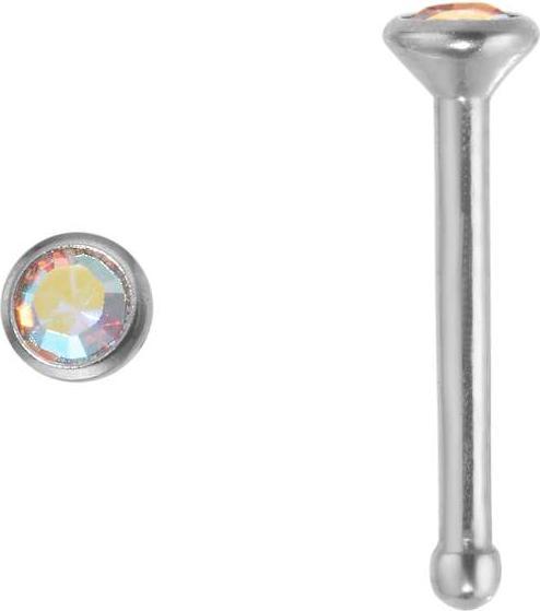 Bijouteria Nasenpiercing (Titan, Kristall)