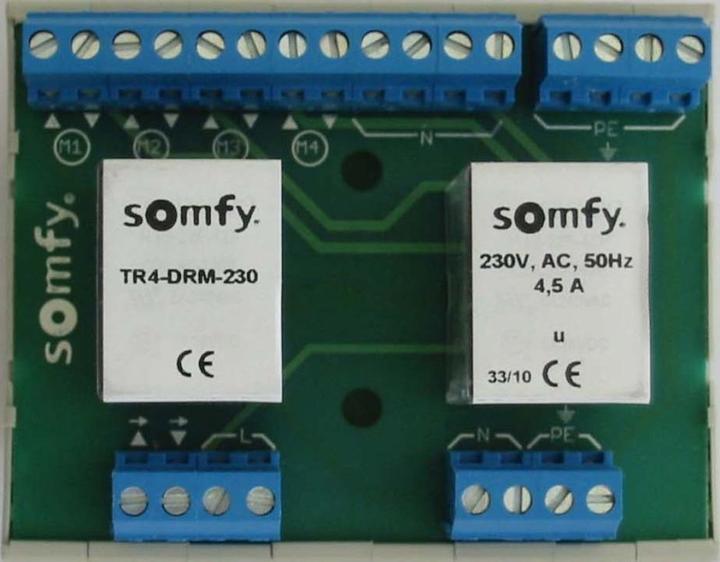 Image du produit somfy Relais de séparation TR4-DRM-230