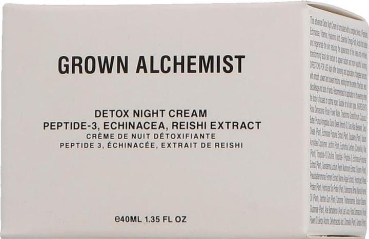 Actual product image Grown Alchemist Detox Night Cream: Peptide-2 Echinacea, Reishi Extract (40 ml)