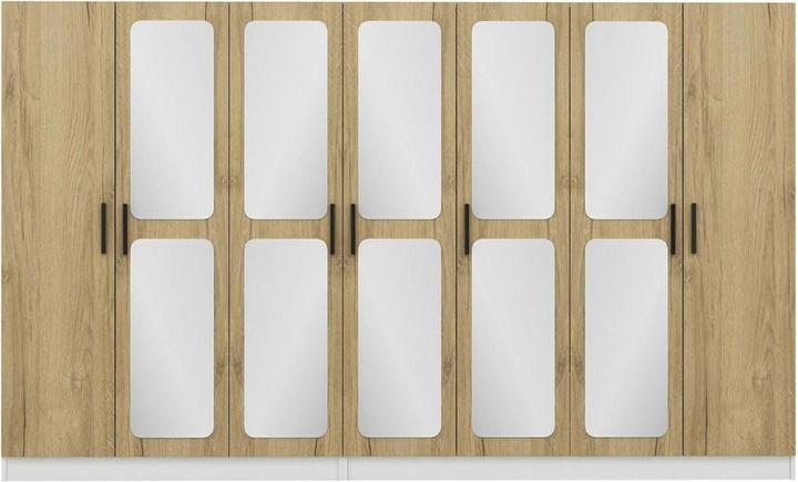 Bianco, Legno di quercia, Specchio