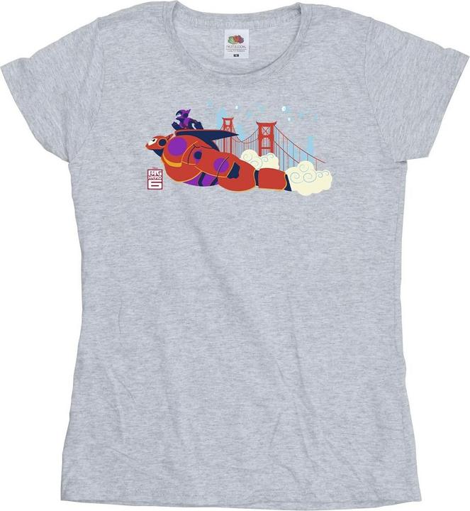 Disney Big Hero 6 Baymax Hiro Bridge TShirt (M)