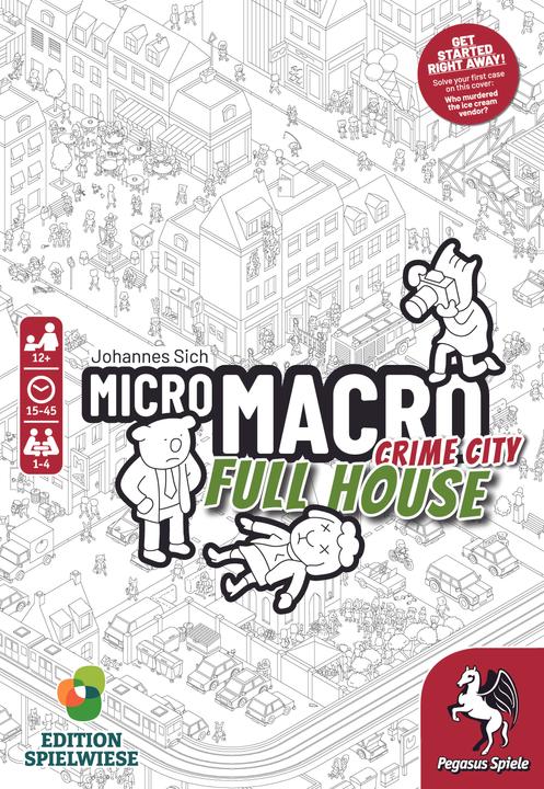 Produktbild Pegasus MicroMacro: Crime City 2? Full House (Edition Spielwiese) (English Edition) (Englisch)