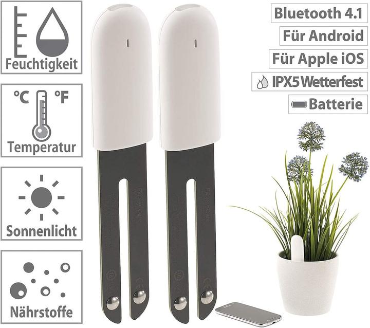 Produktbild Royal Gardineer 4in1-Pflanzensensoren (Bewässerungssensor)