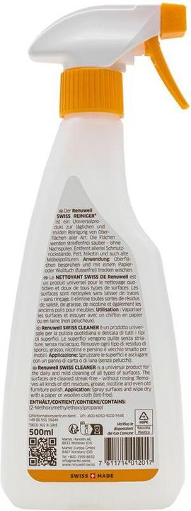 Produktbild Renuwell Swiss Reiniger (Transparent, 0.50 l)
