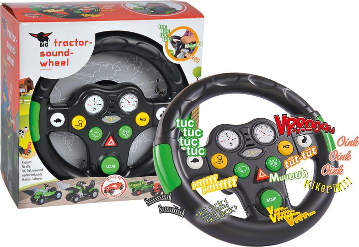 Actual product image BIG tractor sound send