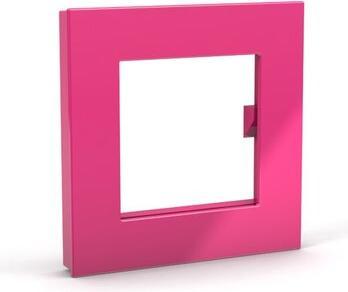 Actual product image Magni Mega Magnet SQUARE XL (75 x 75 mm, picture frame) pink (1 x)