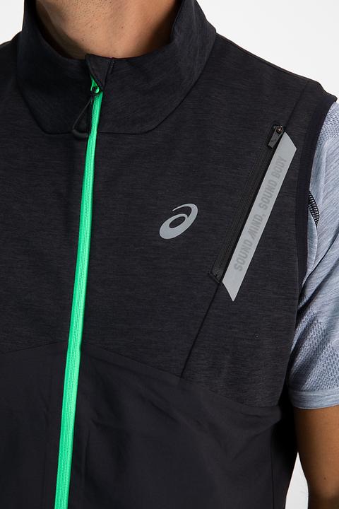 Produktbild ASICS Performance Lite-Show Vest Men Perf.Black Heather/P. Black (S)